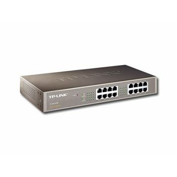 Switch TP-LINK TL-SG1016D (16 x 1000/100/10Mbps, Desktop, Auto-Negotiation, Jumbo Frames Support, MDI/MDI-X switch) Retail