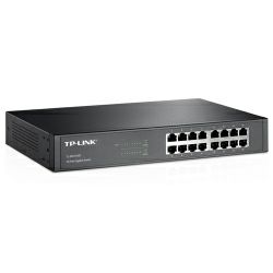 TP-Link 16-port Gigabit Desktop/Rackmount Preklopnik (Switch), 16×10/100/1000M RJ45 ports, metalno kučište