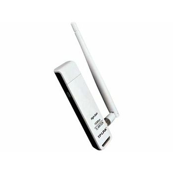 NIC TP-Link TL-WN722N, USB 2.0 Adapter, 2,4GHz High Gain Wireless N 150Mbps, Detachable Omni Directional Antenna 1 x 4dBi (RP-SMA)