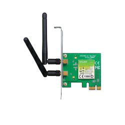 TP-Link Bežični PCIe Adapter 300Mbps (2.4GHz), 802.11n/g/b, 2× odvojiva antena