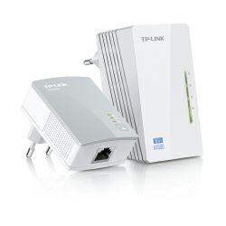 TP-Link AV600 Powerline bežični mrežni adapter, 300Mbps/600Mbps, HomePlug AV, Plug and Play (TL-WPA4220 & TL-PA4010)