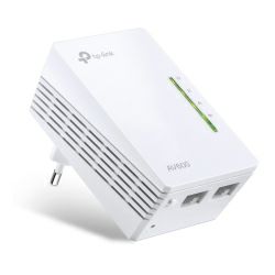 TP-Link AV600 Powerline bežični mrežni adapter, 300Mbps, 2.4GHZ, 2×LAN, HomePlug AV, Plug and Play