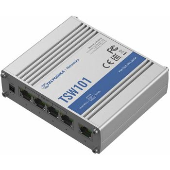 Teltonika TSW101 Industrial PoE Unmanaged Switch