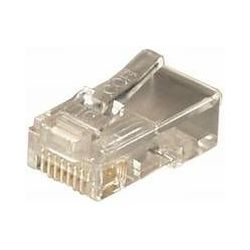 Transmedia RJ45 connector for round cable