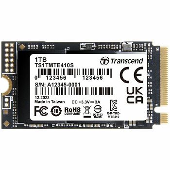 Transcend 512GB, M.2 2242,PCIe Gen4x4, NVMe, 3D TLC, EAN: 760557865315