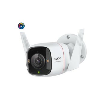 Tapo C325WB ColorPro vanjska sigurnosna Wi-Fi kamera, 2K QHD 4MP, H.264, Two-Way Audio, ColorPro Night Vision