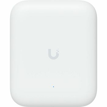 Ubiquiti U7-Outdoor All-weather WiFi 7 AP with 4 spatial streams, an integrated directional super antenna, and versatile mounting options