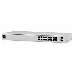Ubiquiti Networks 16xGbE RJ45 with 8 of them 802.3at PoE ports 2x 1G SFP Slots with Mobile App support