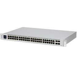 USW-48-PoE is 48-Port managed PoE switch with (48) Gigabit Ethernet ports including (32) 802.3at PoE+ ports, and (4) SFP ports. Powerful second-generation UniFi switching.