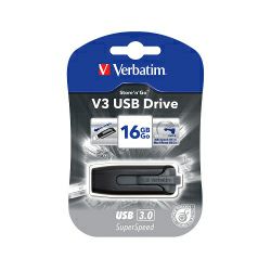 Verbatim USB3.0 V3 16GB, crni