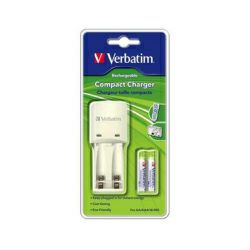 Verbatim kompaktni punjač baterija + 2×AAA 1000mAh baterije