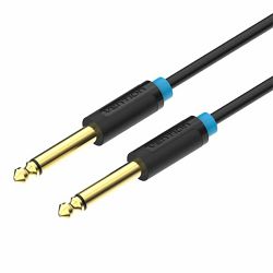 Vention 6.5mm Male to Male Audio Cable 2M Black