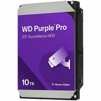 HDD AV WD Purple Pro (3.5, 10TB, 256MB, 7200 RPM, SATA 6 Gb/s)