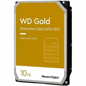 HDD Server WD Gold 10TB CMR 512e, 3.5, 512MB, 7200 RPM, SATA