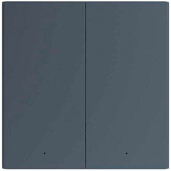 Aqara Smart Wall Switch H1 (with neutral, double rocker): Model: WS-EUK04; SKU: AK074RUG01