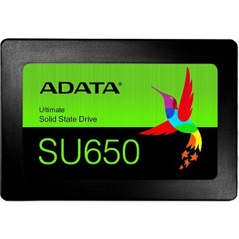ADATA SSD SU650, R520/W450, 512GB, 7mm, 2.5"