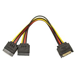 Asonic SATA razdjelnik, 1x SATA F na 2x SATA M