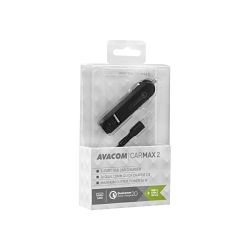 Avacom autopunjač CarMAX 2,2xQuickCharge2.0,USB-C