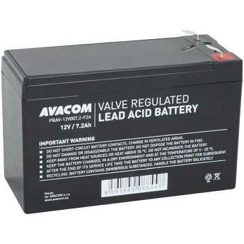 Avacom UPS baterija 12V 7,2Ah, F2