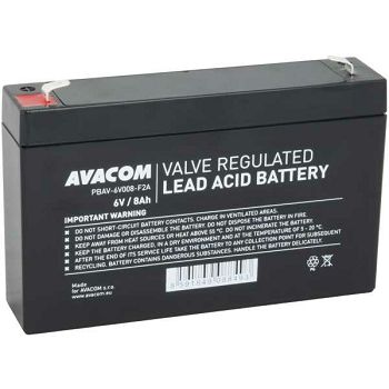 Avacom UPS baterija 6V 8Ah F2