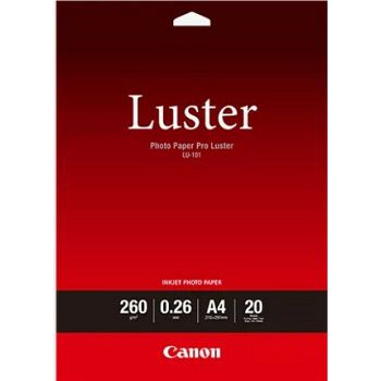 Canon Photo Luster Paper LU101 - A4 - 20L