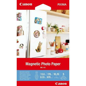 Canon Magnetski Photo Papir MG-101 10x15 - 5 L