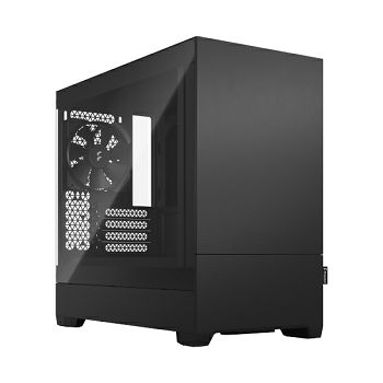 Fractal Pop Mini Silent Black TG, crno bez napaj.