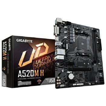 Gigabyte GA-A520M-H,AM4,S3, U3, mATX