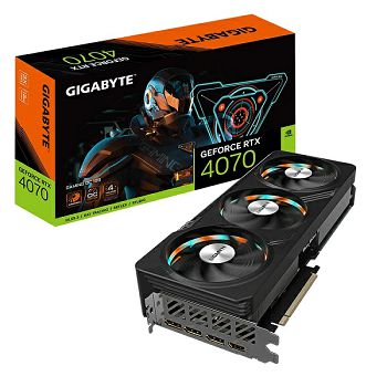 Gigabyte GF RTX4070 Gaming OC, 12GB, GDDR6X