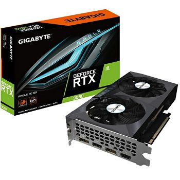 Gigabyte GF RTX3050 EAGLE OC, 8GB GDDR6