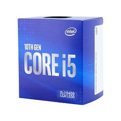 Intel Core i5 10400 2.9/4.3GHz,12MB,6C/12T,LGA1200