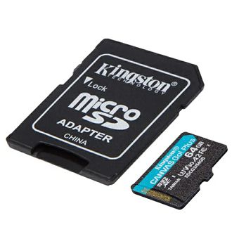 Kingston microSDXC, Select plus, Class10, 64GB