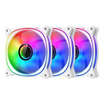 LC-Power LC-CF-120-ARGB-KIT-R, bijeli, 3 pack