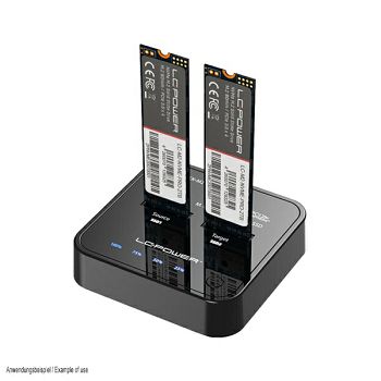 LC-Power dock 2x m.2 NvME v2