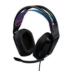 Logitech G335 gaming slušalice s mikrofonom, crna