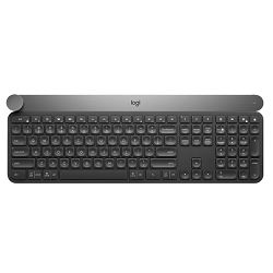 Logitech Craft, bežična tipkovnica, crna