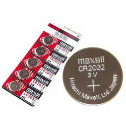 Maxell lit.dugm.baterija CR2032,5kom,bli