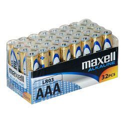 Maxell alk. baterija LR-3/AAA, 32 kom, shrink