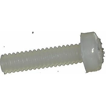 Nylon bolt M2 8 mm, 100 pcs.