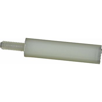 Nylon spacer M2 18 mm, 100 pcs.