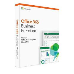 MS O365 Business Premium Cro retail Medialess 1 g.