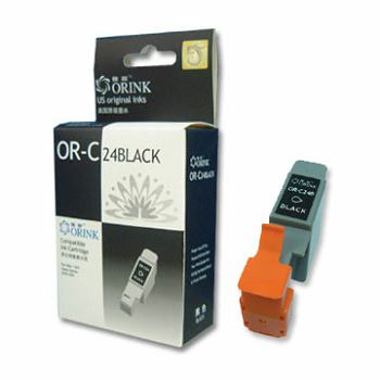 Orink Canon BCI-C24BK, BCI-C21BK crna