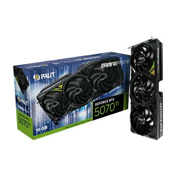 Palit RTX5070TI GamingPro-S, 16GB GDDR7