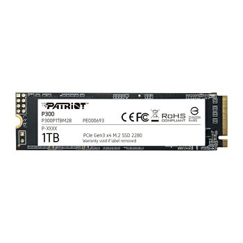 Patriot SSD P300 R2100/W1650, 1TB, M.2 NVMe