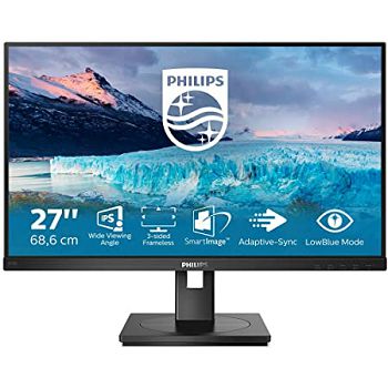 Philips 27" 272S1AE, IPS, HDMI, DP, DVI, HAS, zvu.