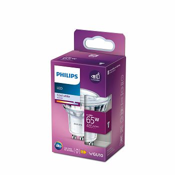 Philips LED žarulja, GU10, hladna, 65W