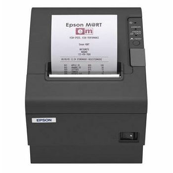 REFURBISHED - POS printer Epson TM-T88IV, termalni USB, crni 