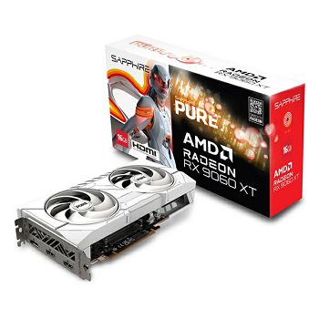Sapphire Pure RX 9060XT Gaming OC, 16GB GDDR6