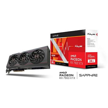 Sapphire Pulse RX 7900 XTX Gaming OC, 24GB GDDR6