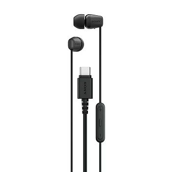 Sony IER-EX15C, USB-C slušalice, crna